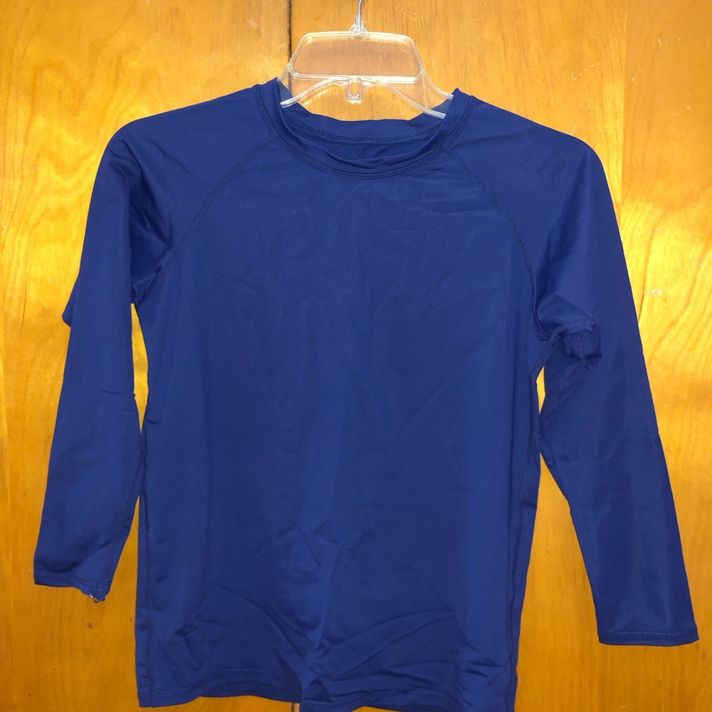 Kids Blue Swim Shirt